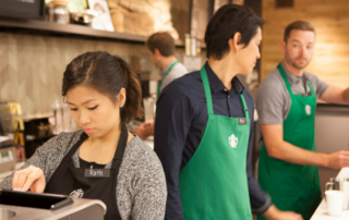 Featured Image of Young Starbucks Workers