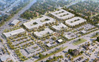 Rendering of Hicksville Redevelopment Plans