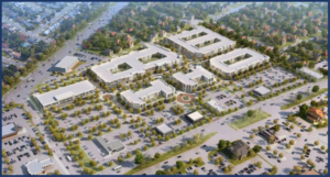 Rendering of Hicksville Redevelopment Plans