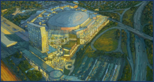 Belmont Park Redevelopment Project Rendering