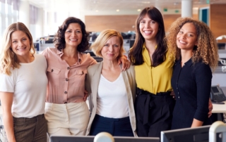Image of 4 Businesswomen in Commercial Real Estate