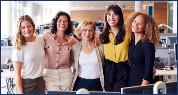 Image of 4 Businesswomen in Commercial Real Estate